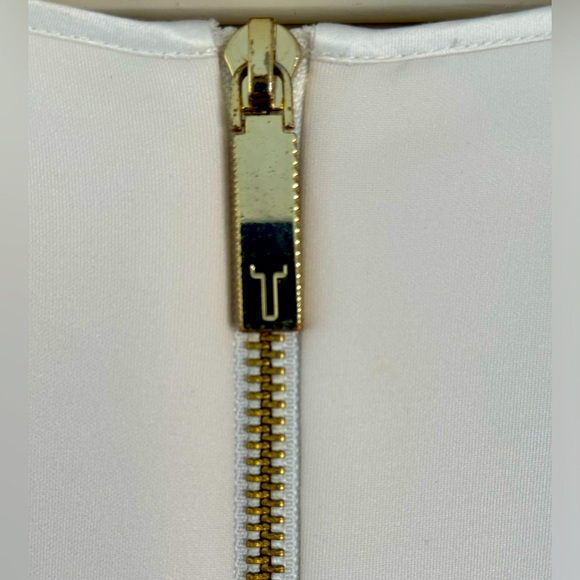 Ted Baker floral Skater Dress with pink patent belt - mint condition! - Picture 3 of 5